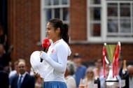 Emma Raducanu retratada no Campeonato HSBC de 2026 | Fonte da imagem: Getty