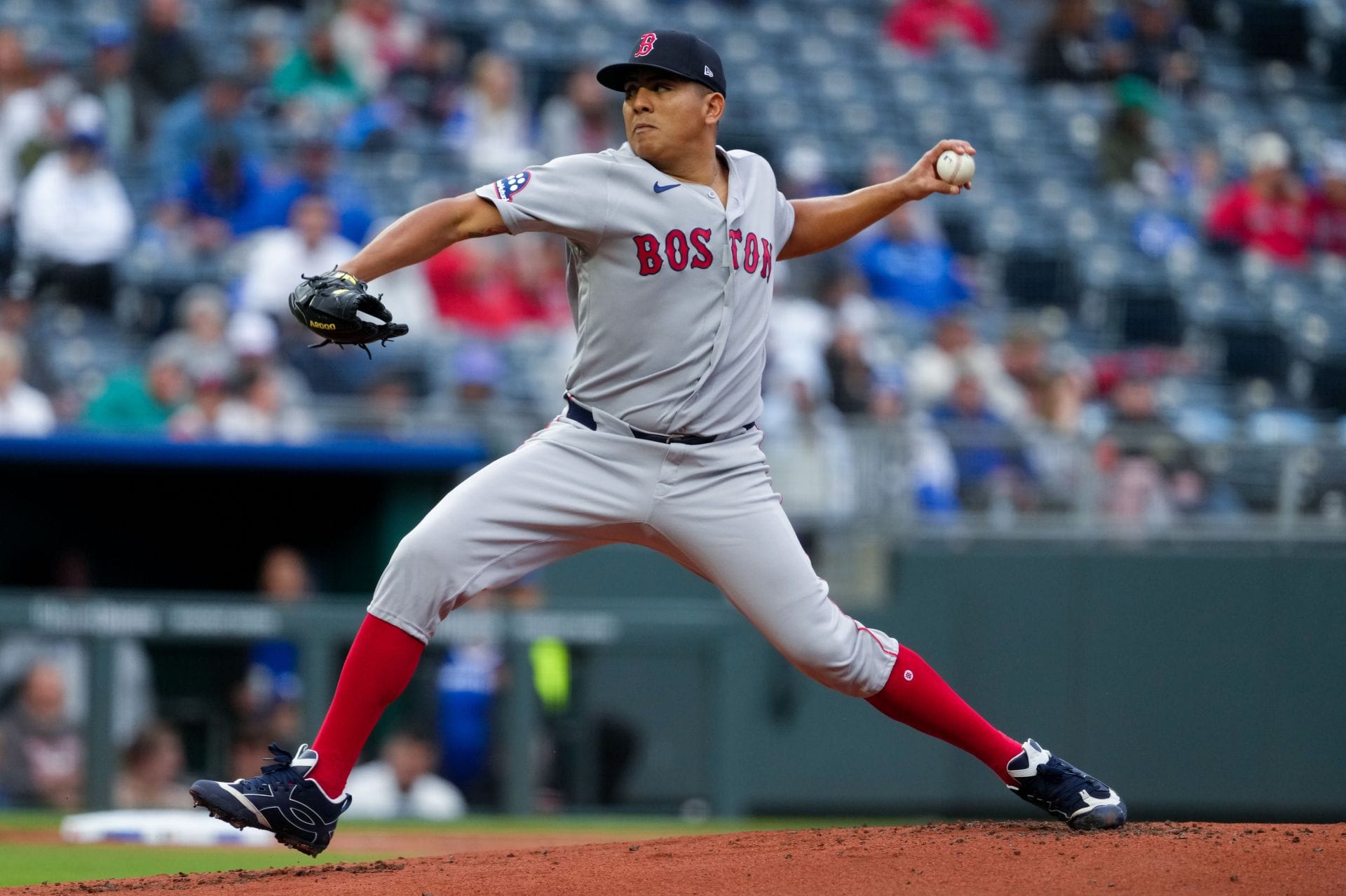 MLB: Ranger Suarez em ação pelo Boston Red Sox - Fonte: Getty