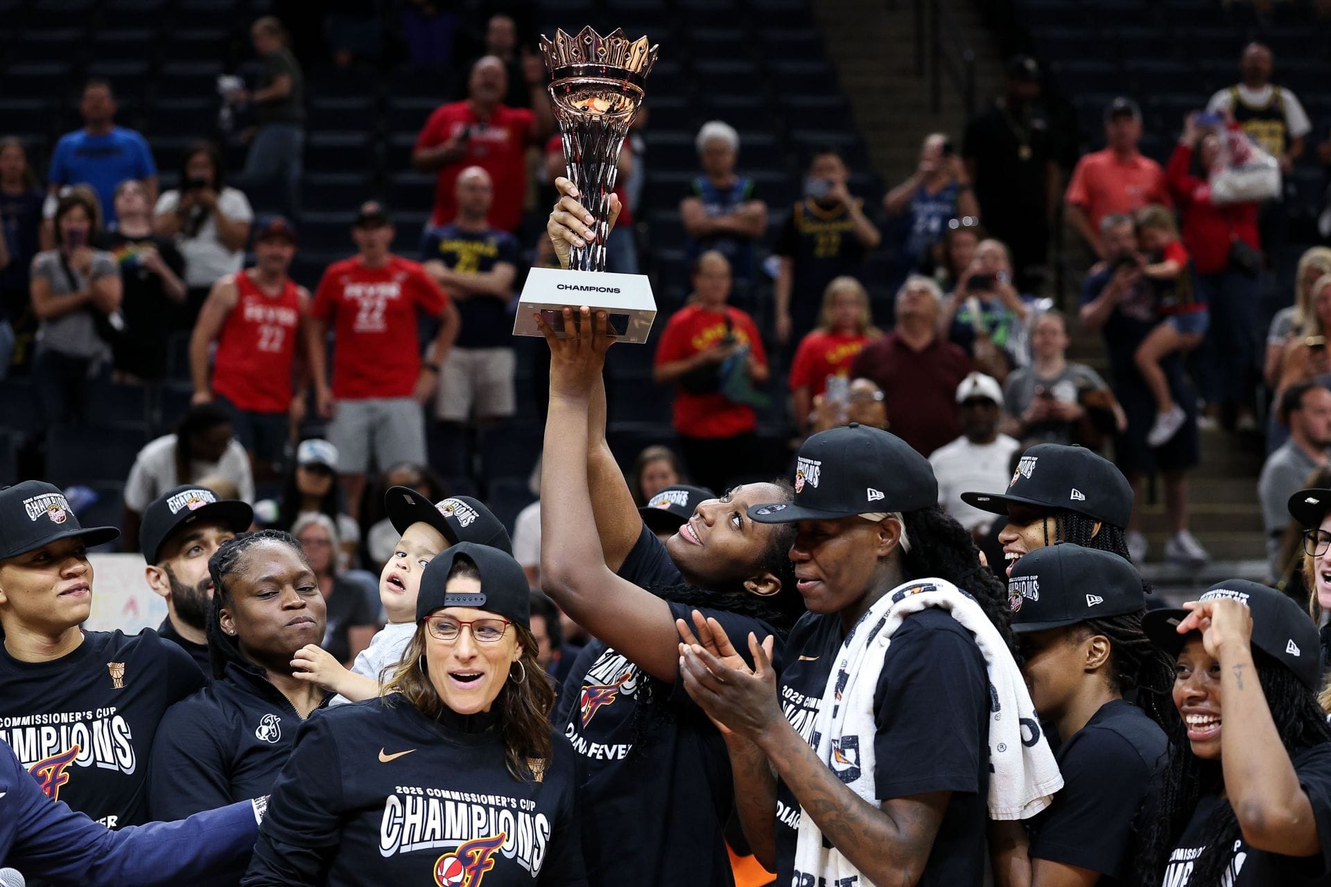 "Of course whites in the front", "Why is Paige x Angel in the back and CC is in front?" - Fans Erupt Over WNBA's Commissioner's Cup Graphic Choice