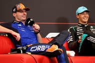 Max Verstappen e George Russell no Grande Prêmio da Áustria - Fonte: Getty