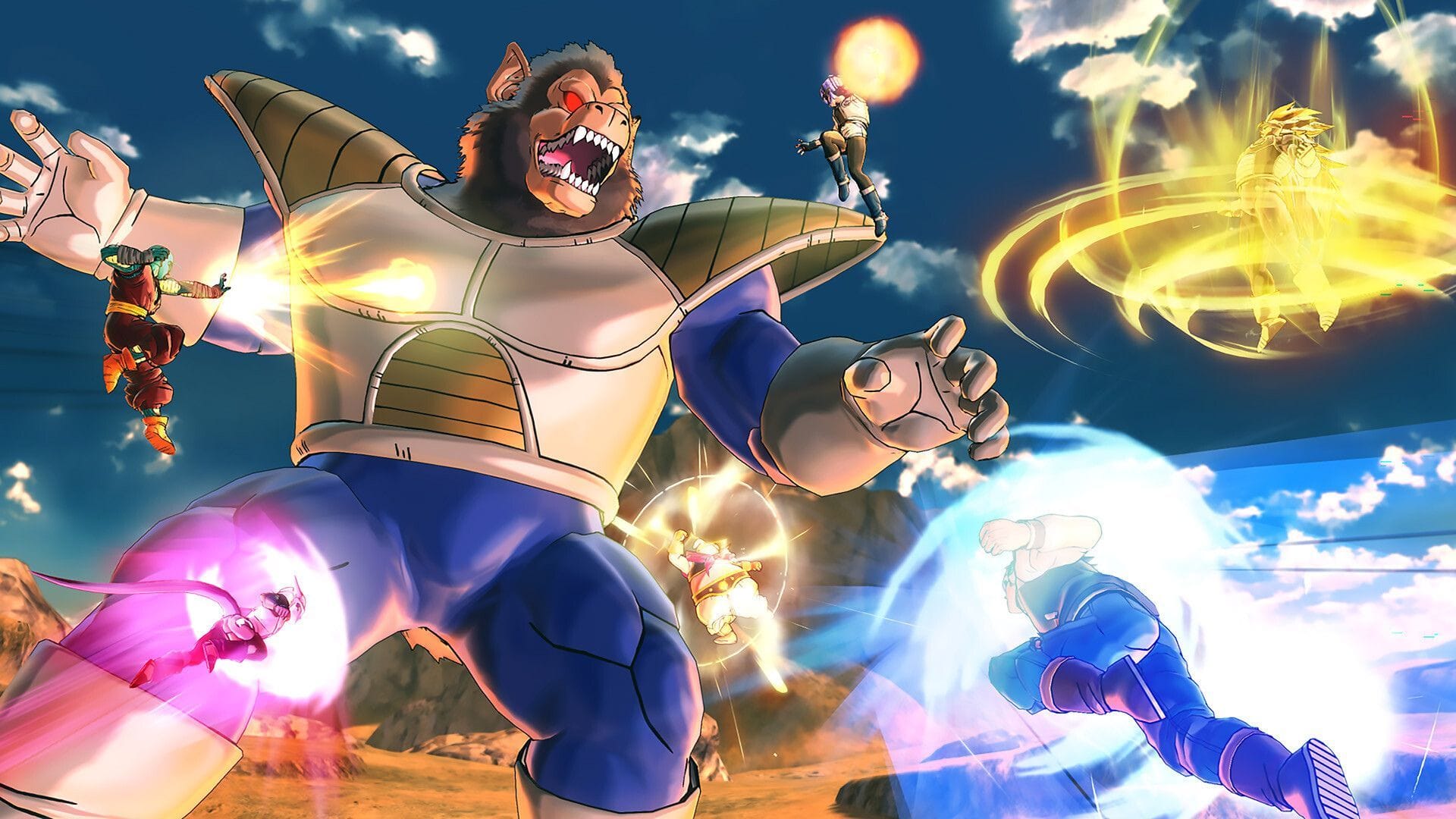 Imagens do jogo de Dragon Ball Xenoverse 2 (imagem via Bandai Namco)