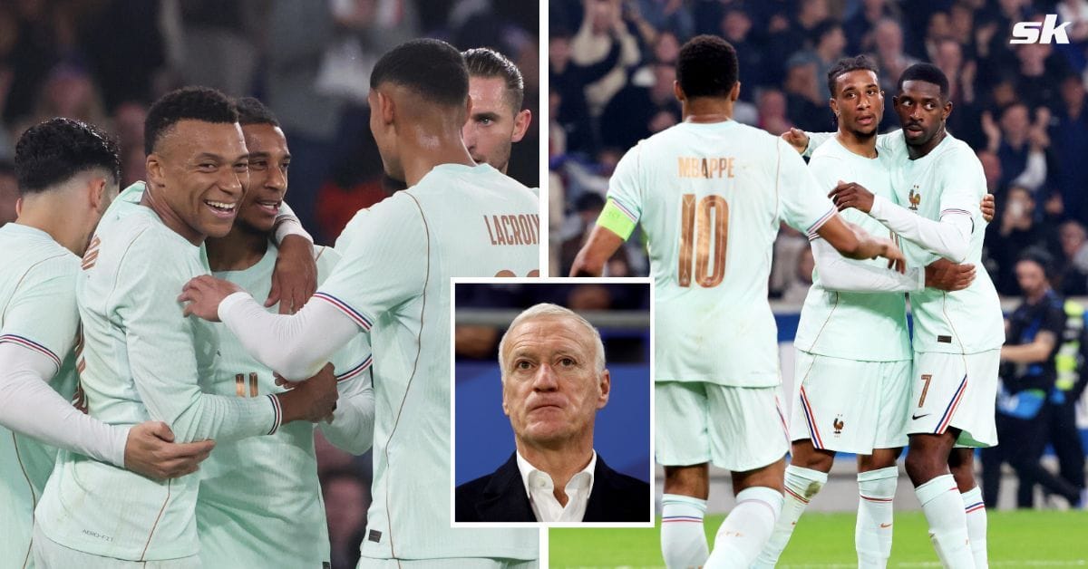 Kylian Mbappe saving his best for FIFA World Cup, claims Didier Deschamps after Olise hat-trick