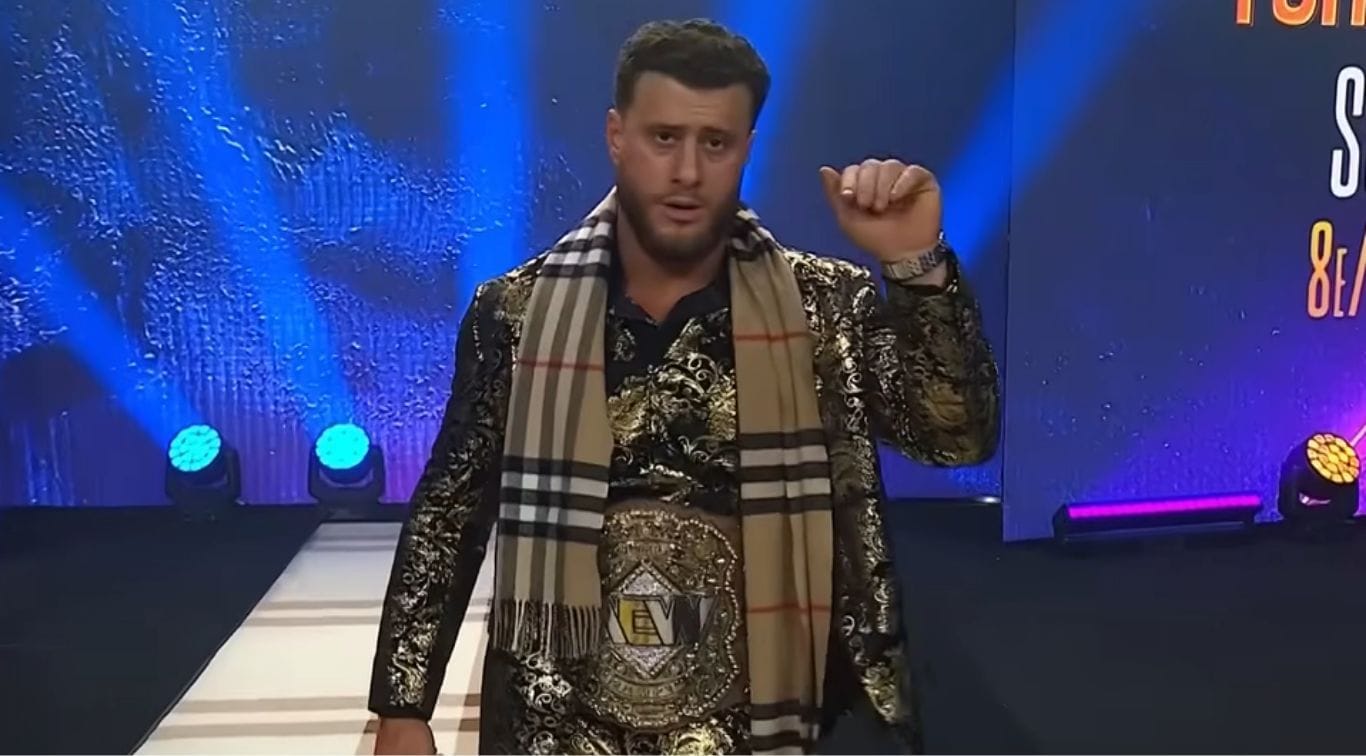 MJF makes bold prediction for blockbuster title match on AEW Dynamite