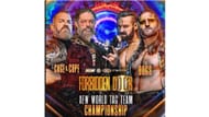 Gráfico de partida para Cage and Cope vs The Dogs (Imagem via X/@WrestlePurists)