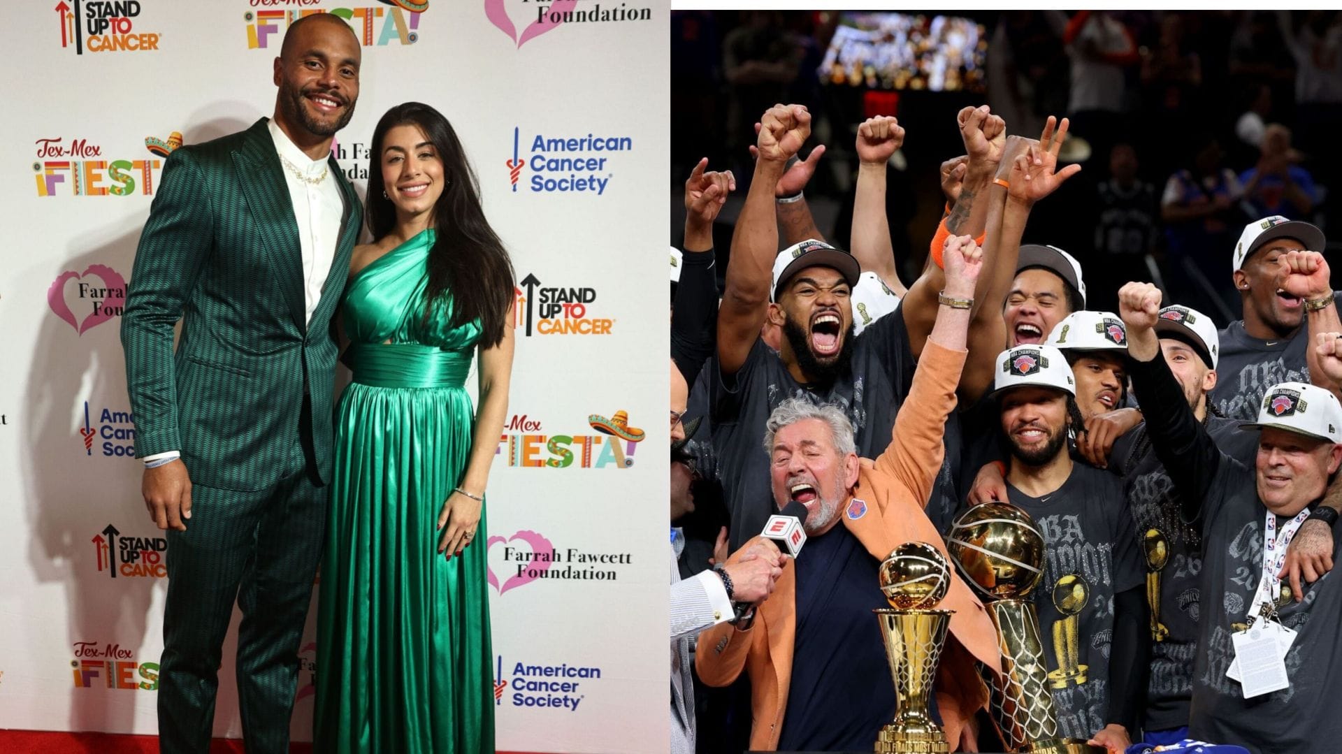 Dak Prescott’s ex-fiancée Sarah Jane drops 'perfect' inspiration quote to celebrate Knicks ' 53-year-awaited NBA championship win