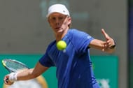 Ethan Quinn of the United States at the Terra Wortmann Open at the OWL Arena in Halle, North Rhine-Westphalia, Germany. (Photo by Getty Images)