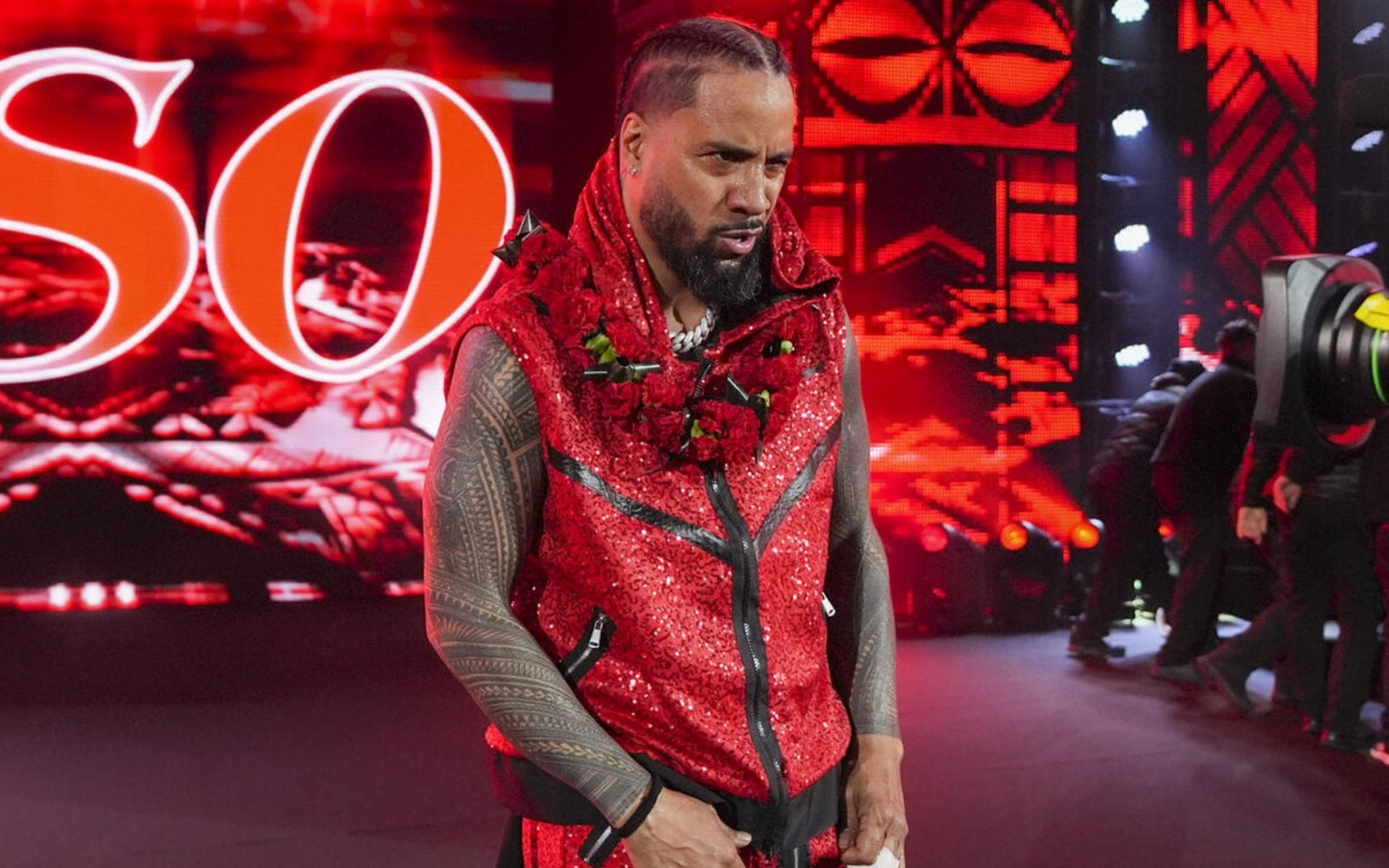 Jimmy Uso forced to step in to prevent a huge brawl on WWE RAW