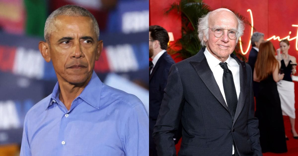 Larry David speaks candidly about whether Barack Obama can win an Emmy for his performance in Life, Larry, and the Pursuit of Unhappiness 