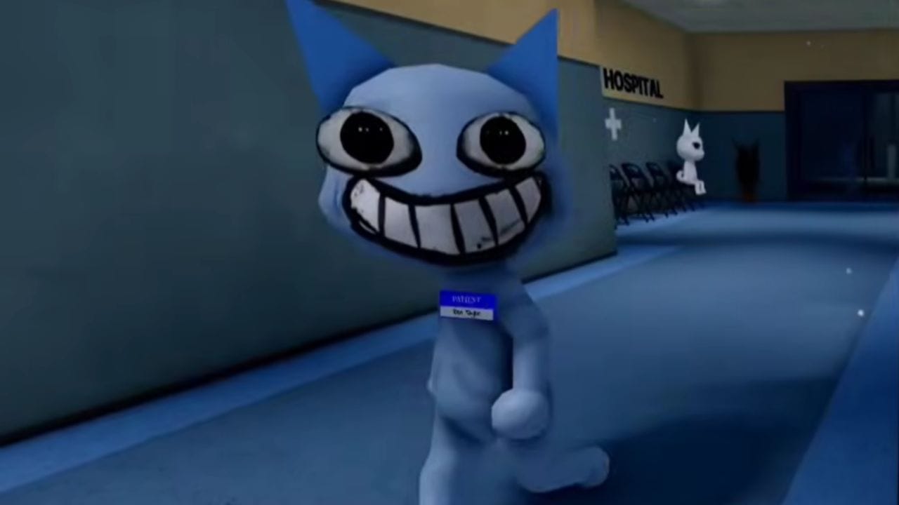 Uma anomalia com um sorriso largo (Imagem via Roblox)