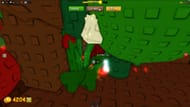Uma tulipa com a mutação Bloodlit (imagem via Roblox)