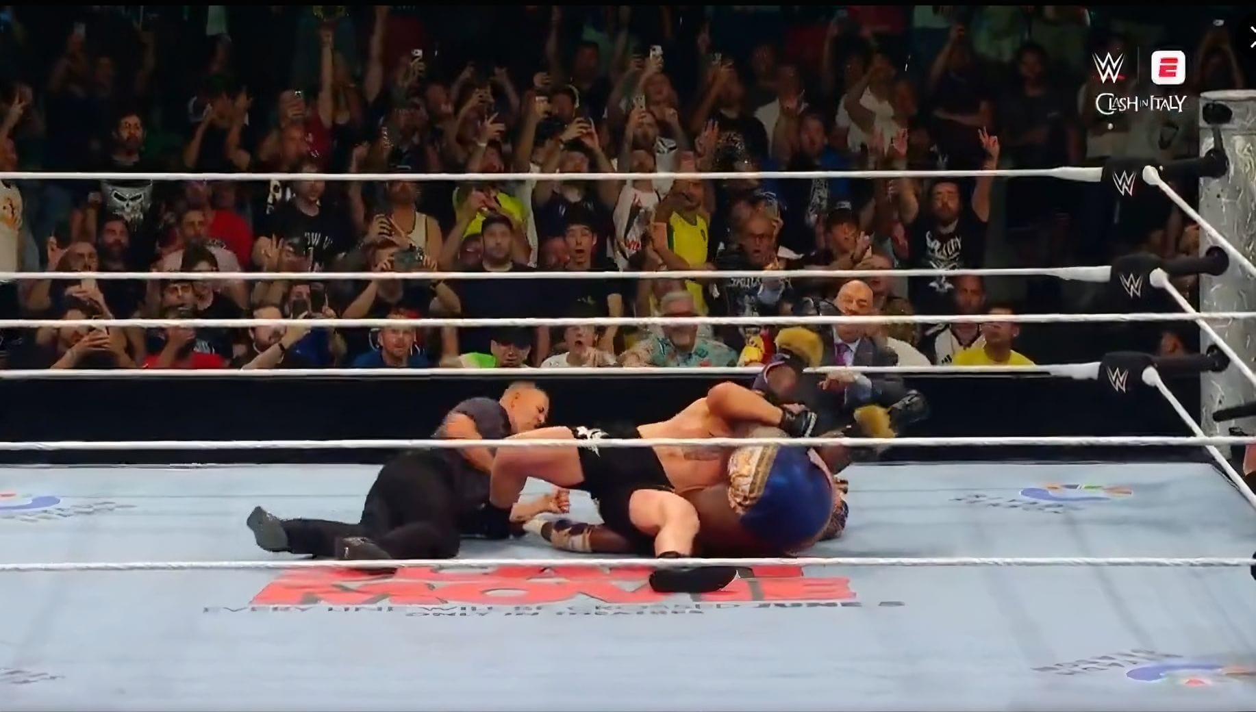 4 Reasons Brock Lesnar won Oba Femi at WWE Clash in Italy