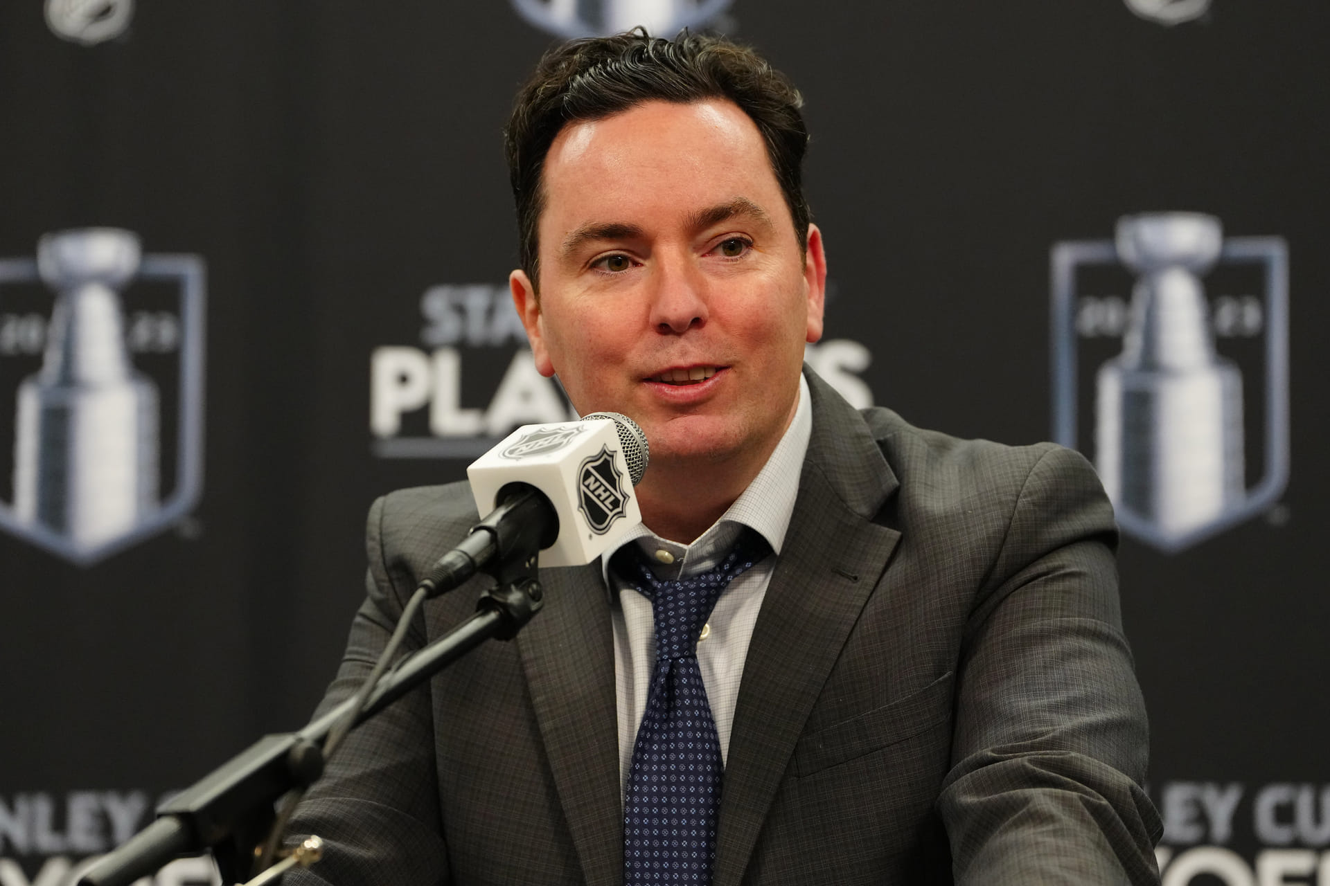 Kings GM Ken Holland previously worked with Jay Woodcroft in Edmonton - Source: Imagn