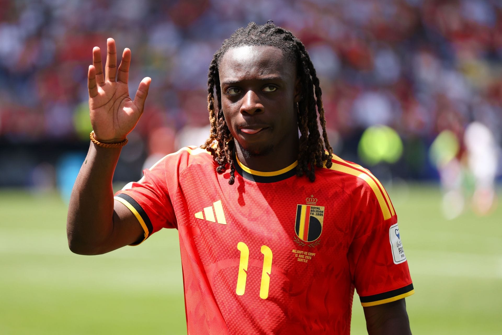 TV presenter suspended after telling Jeremy Doku to miss the birth of his first child to feature at the FIFA World Cup