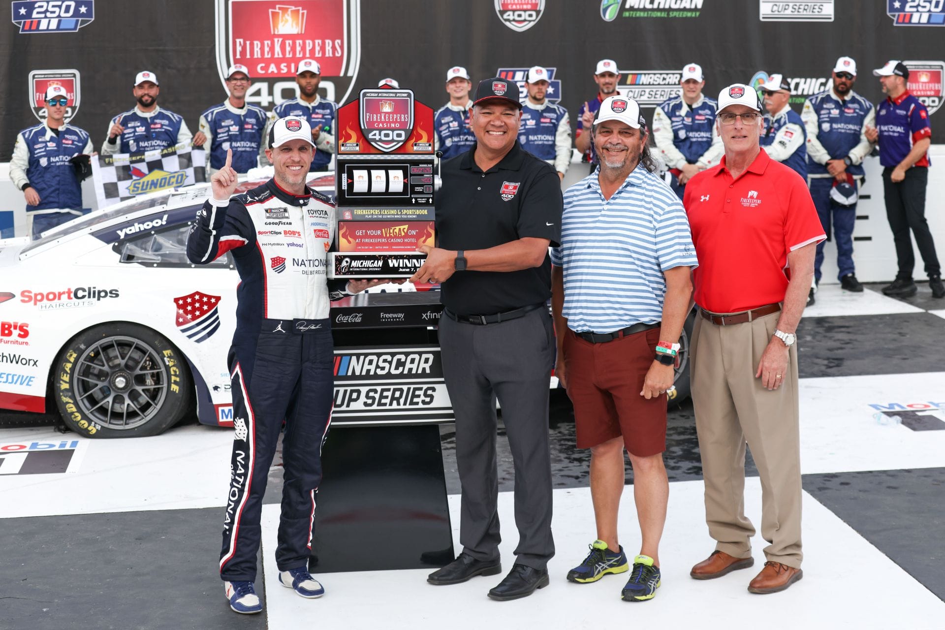 AUTO: 07 DE JUNHO NASCAR Cup Series FireKeepers Casino 400 - Fonte: Getty