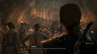 Rest till nightfall at the cabin in the Swamp Camp and go to the temple to trigger the cutscene (Image via Alkimia Interactive)