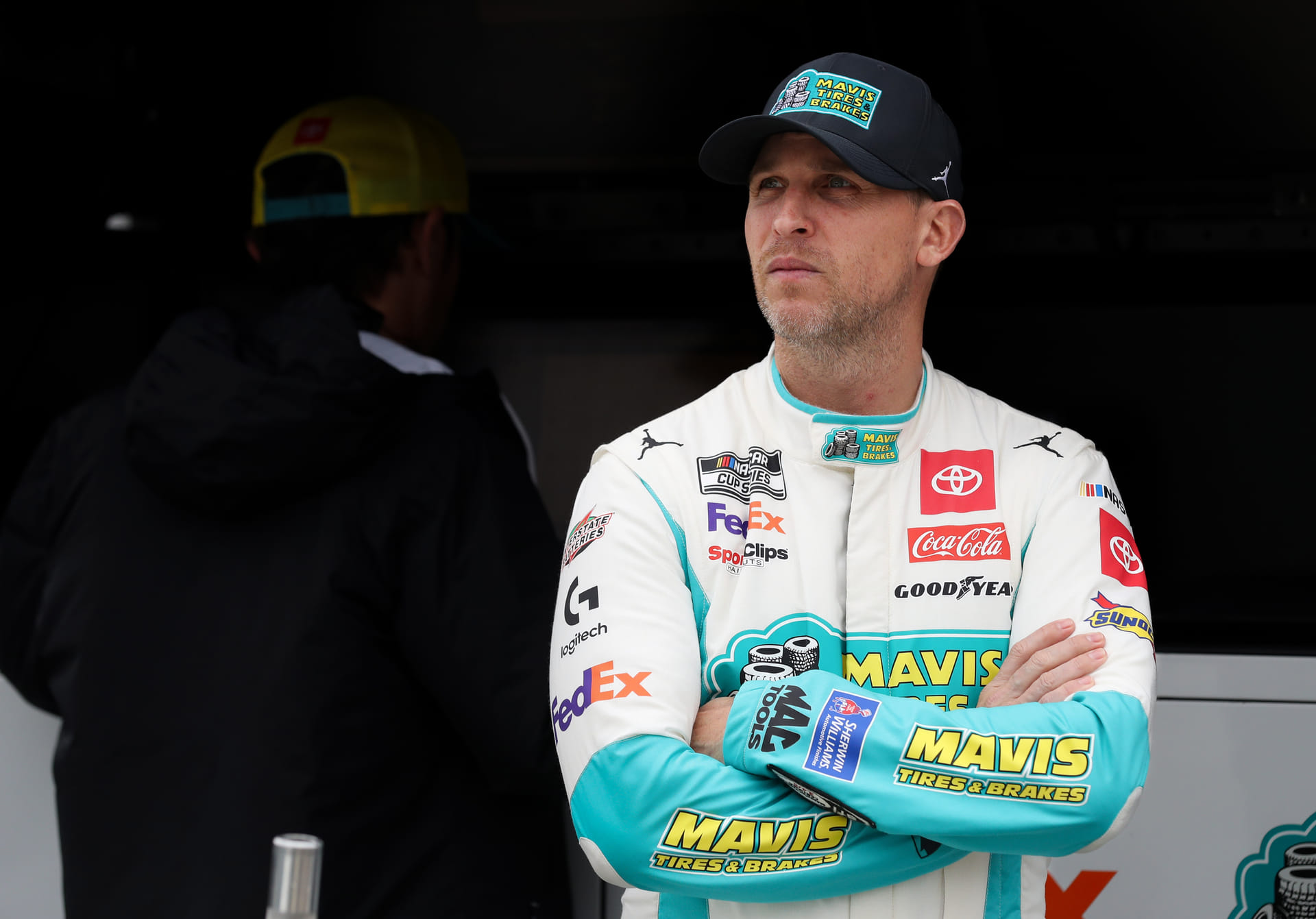 Denny Hamlin sums up Tyler Reddick's big crash with Chase Elliott in 3-words after the checkered flag in Nashville