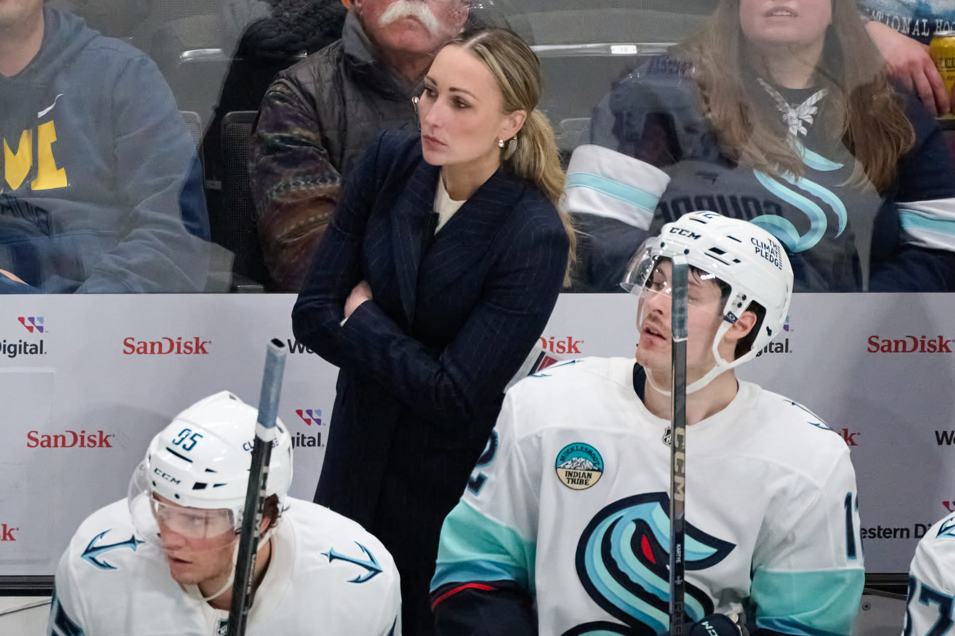 Canucks' reported interest in Jessica Campbell has VAN fans annoyed: "Great, another DEI hire"
