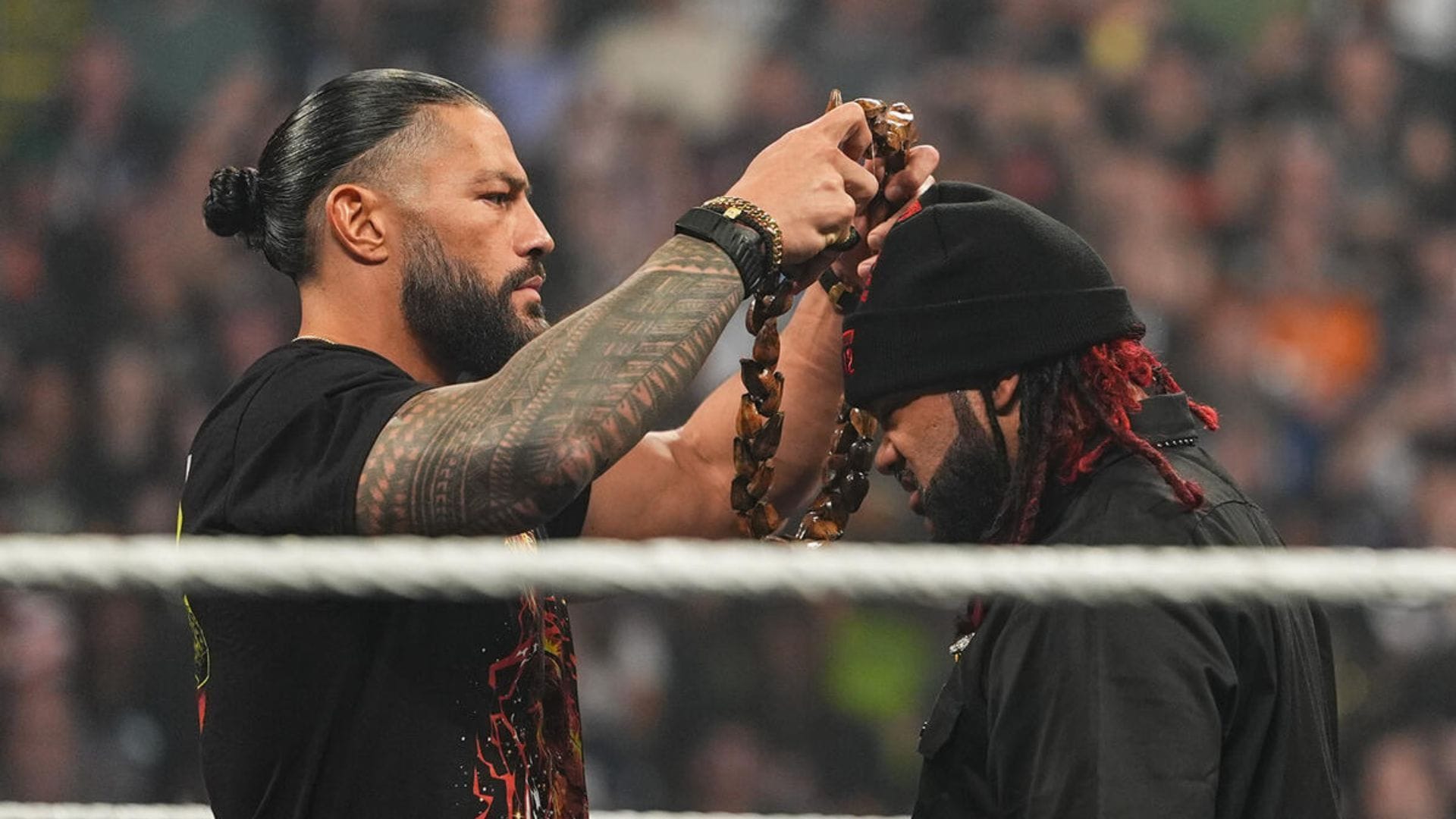 Jacob Fatu Sends A Message To Roman Reigns After Their Cryptic Moment On WWE RAW