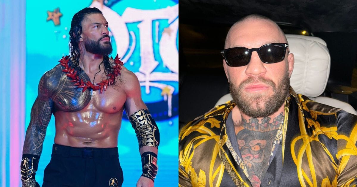 Conor McGregor takes jab at WWE star Roman Reigns after UFC 250 Freedom Event