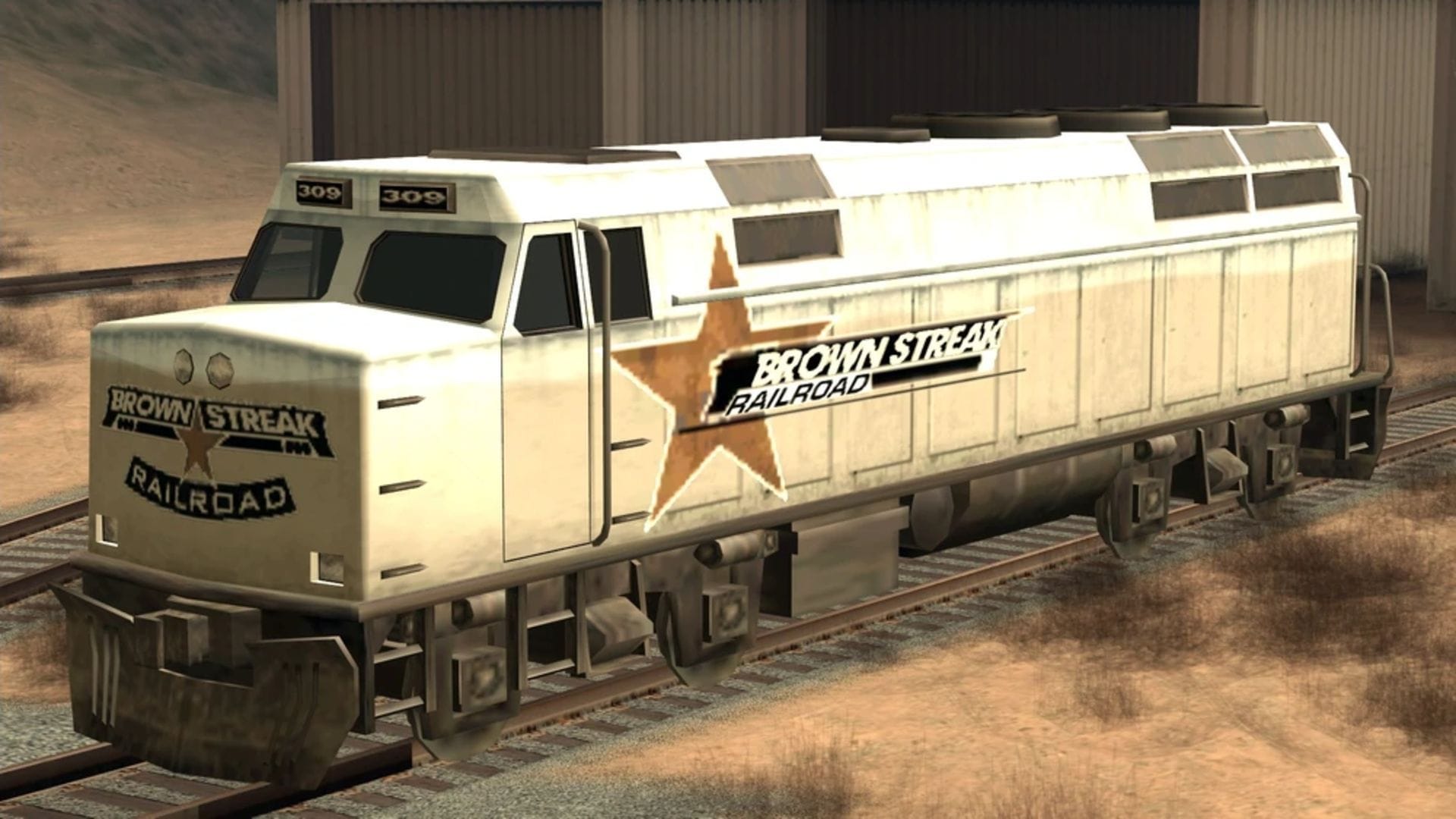 Brown Streak em GTA San Andreas (Imagem via Rockstar Games || GTA Wiki)