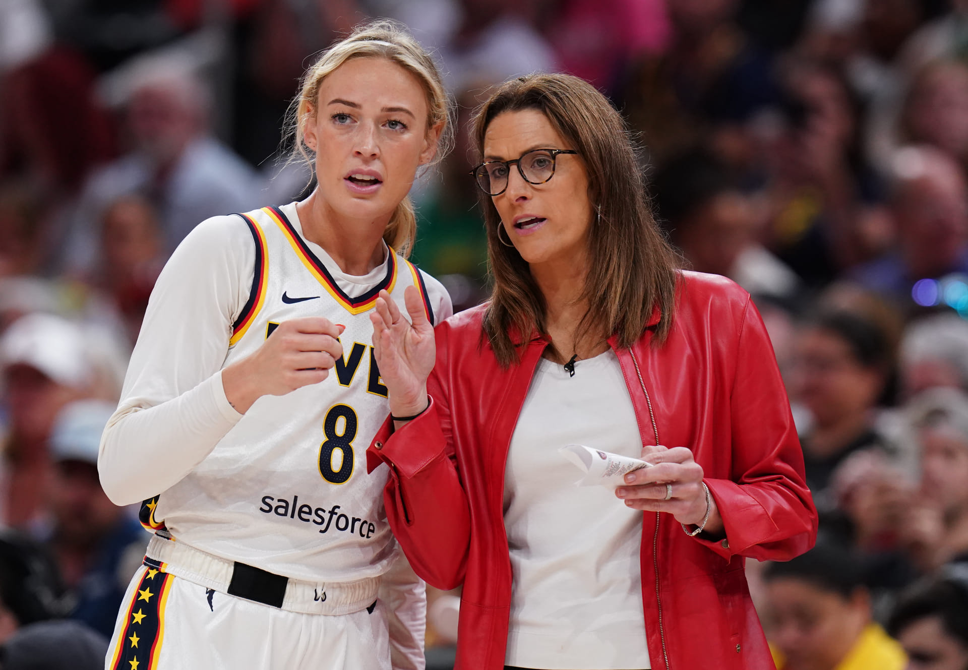 "Whose idea was the elbow suspension?", "Fire Stephanie White" - WNBA Fans Sound Off As Sophie Cunningham Earns Fever GM's Praise After Injury Drama