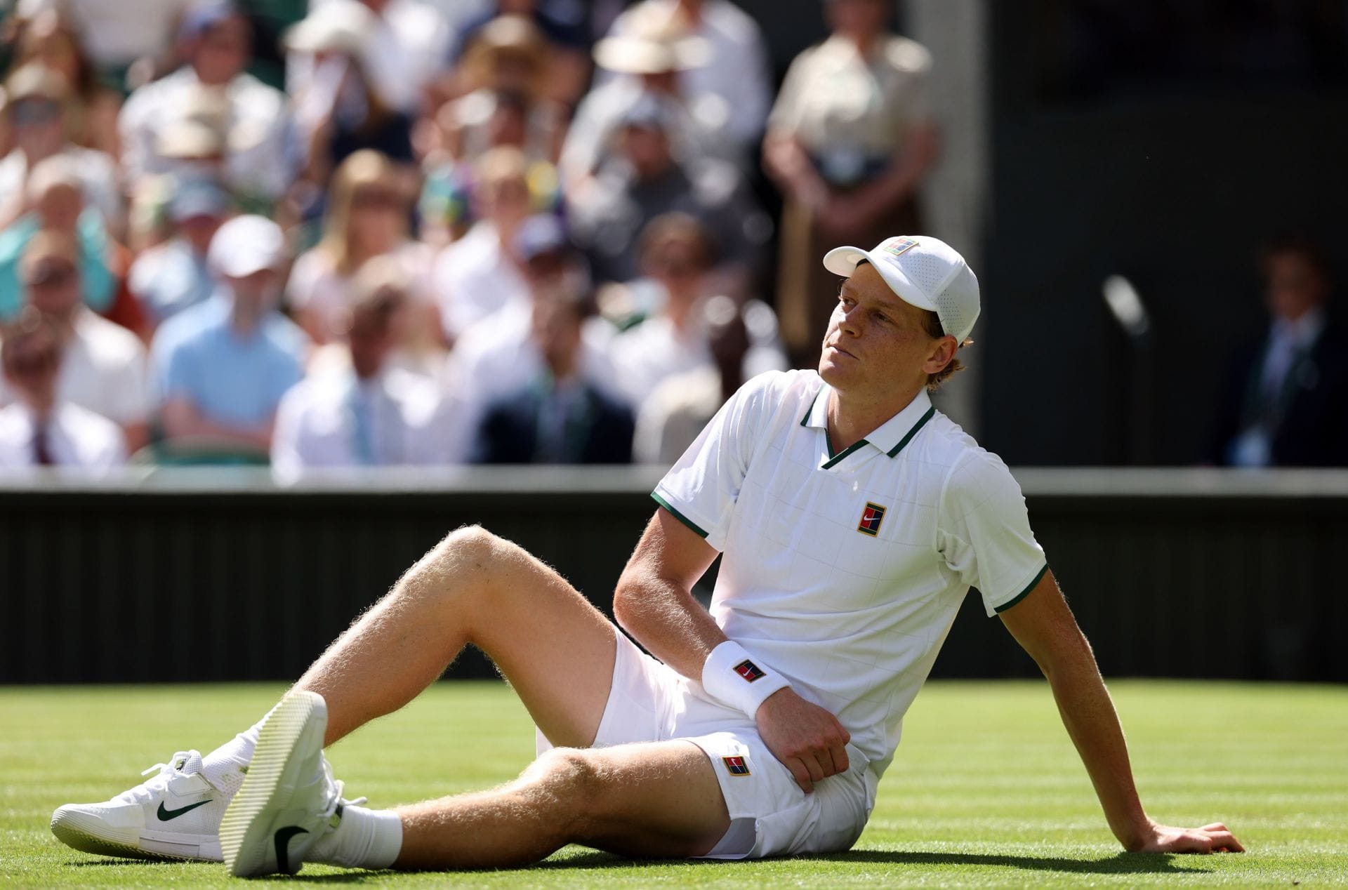 Jannik Sinner reveals why he played despite bleeding after brutal fall in Wimbledon opener
