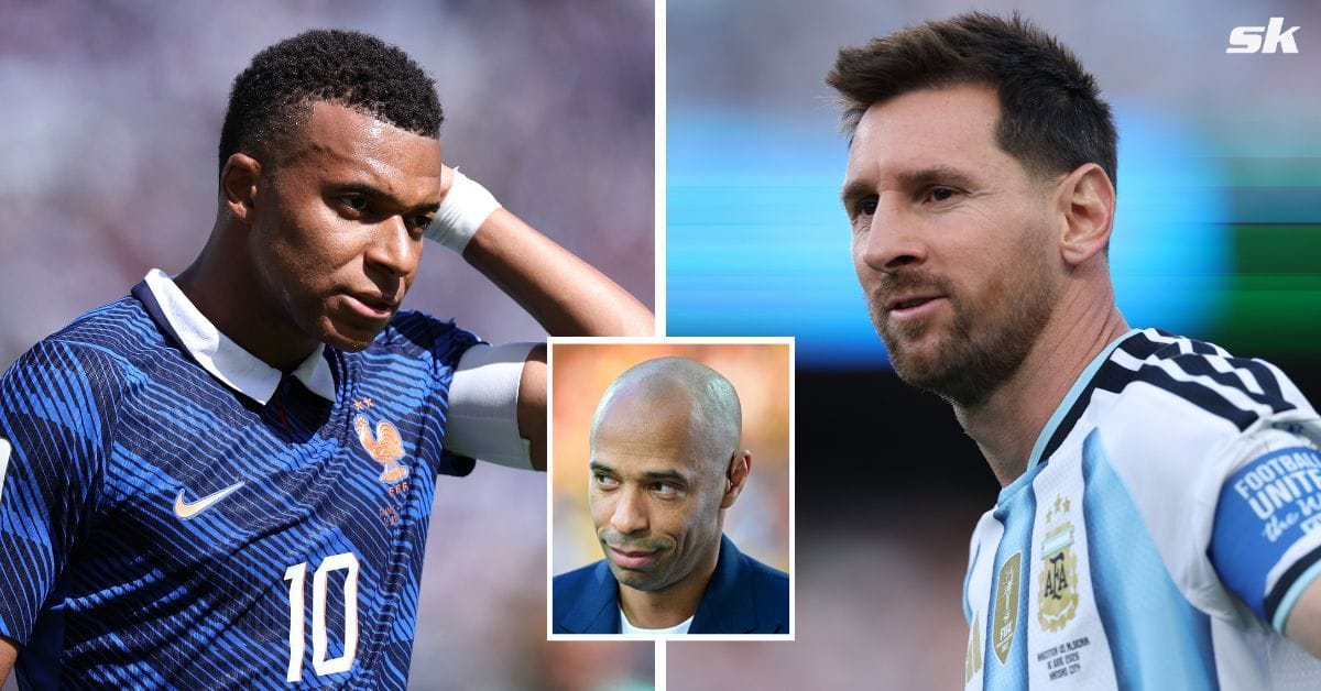 “It’s not even money” - Thierry Henry decides choice when asked to pick between Lionel Messi and Kylian Mbappe in 2026 FIFA World Cup final