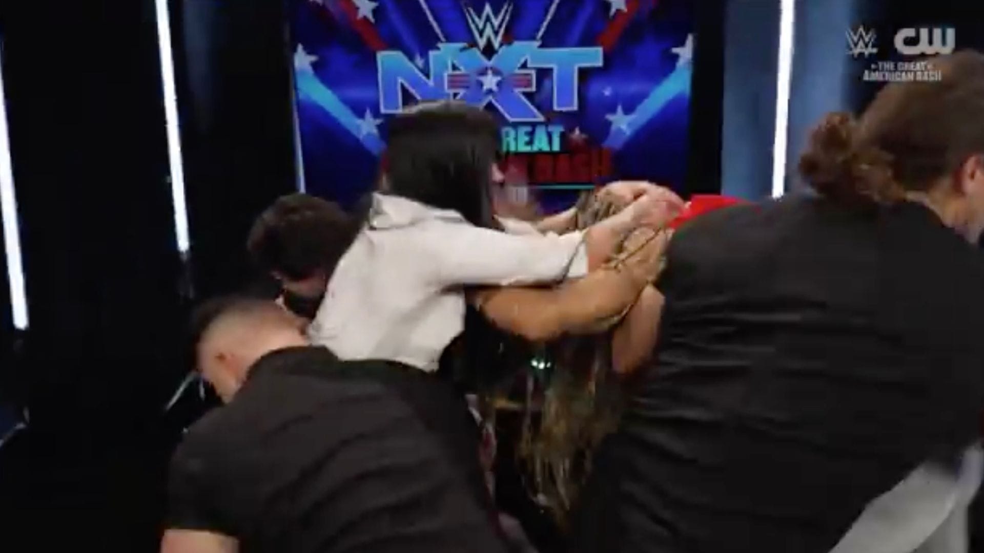WWE Star's Emotional Breakdown Takes Shocking Turn as Backstage Brawl Erupts