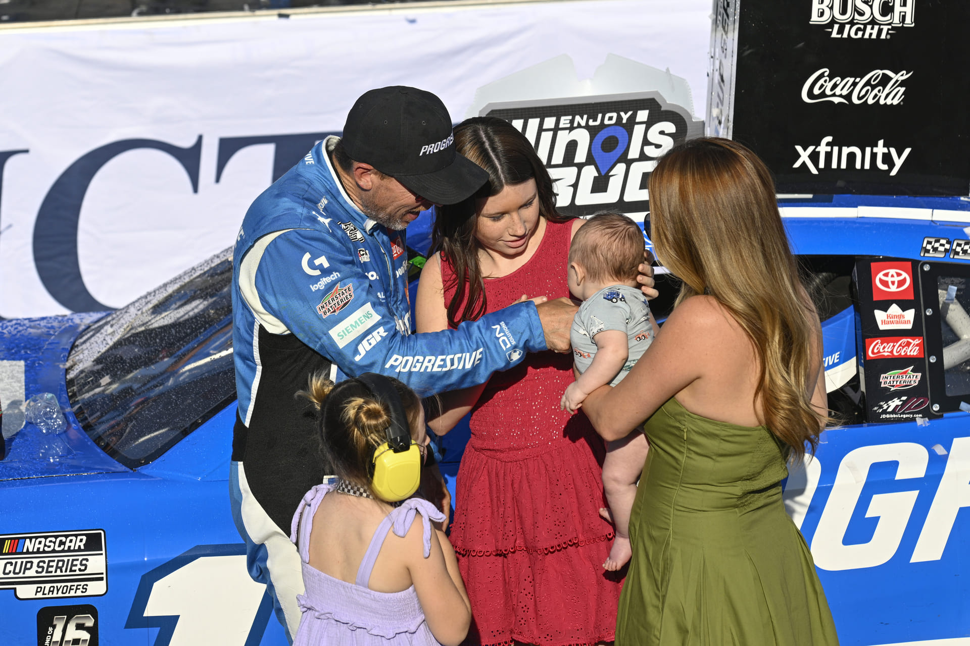 “You aren’t supposed to get bigger”: Denny Hamlin’s fiancée shares heartfelt message on son Jameson’s first birthday