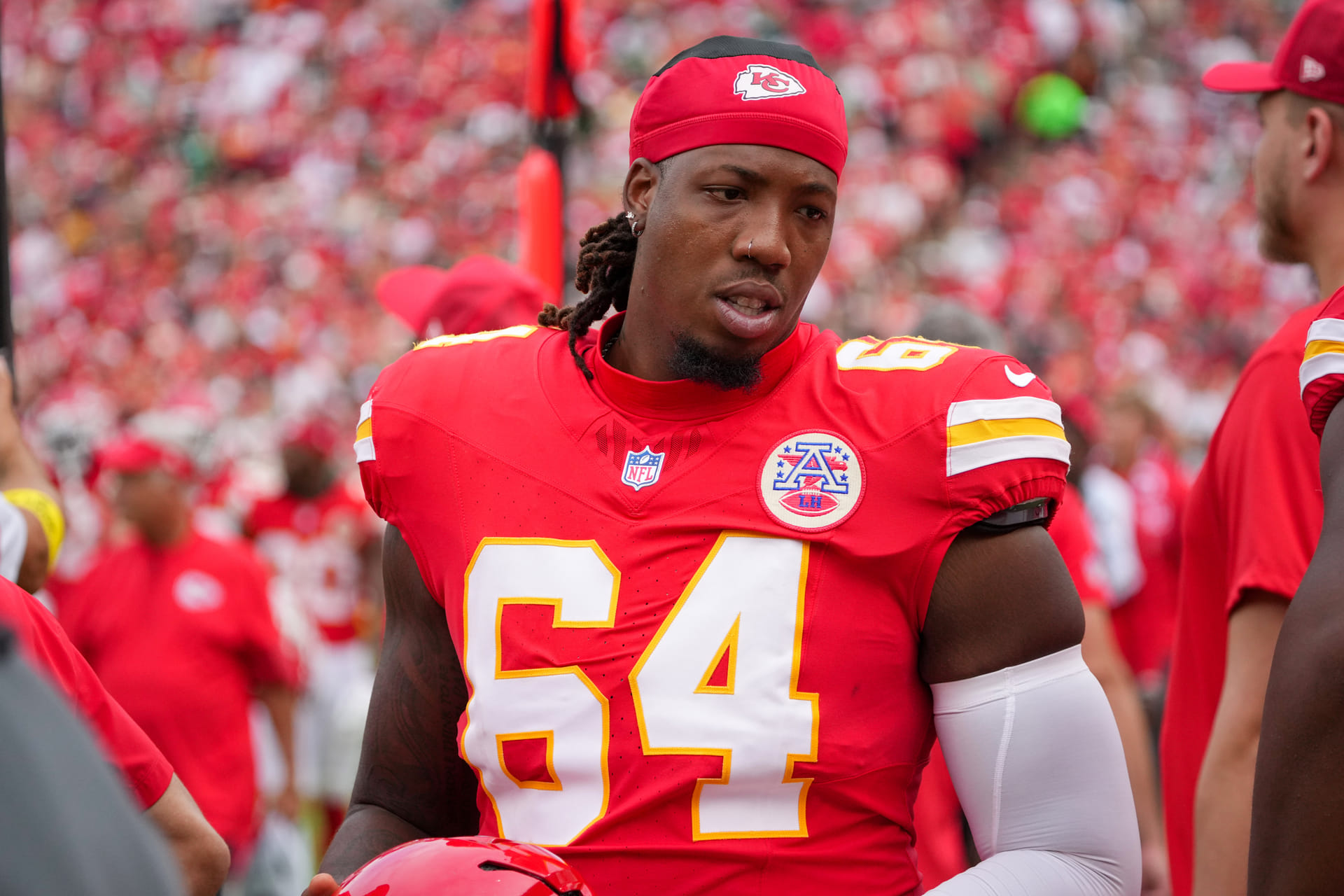 "Brett Veach fleeced them": NFL fans react as Chiefs trade OT and 2027 7th-round pick to Falcons for 6th-round pick 