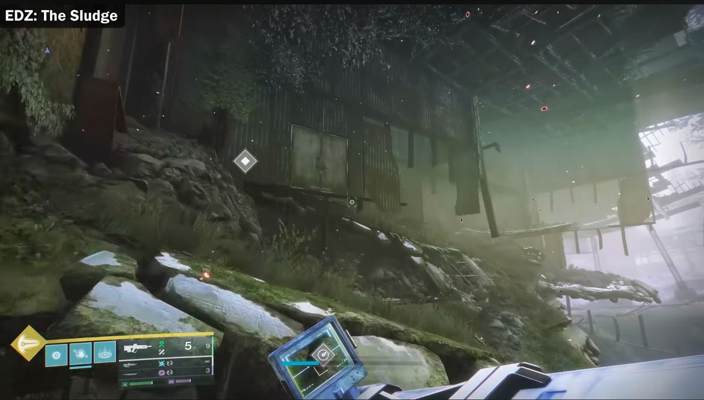 Contorne o prédio (Imagem via Bungie || YouTube/@Esoterickk)