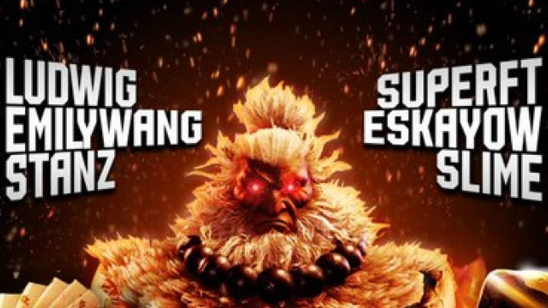 Ludwig's Street Fighter tournament: Date, time, list of participants, and more