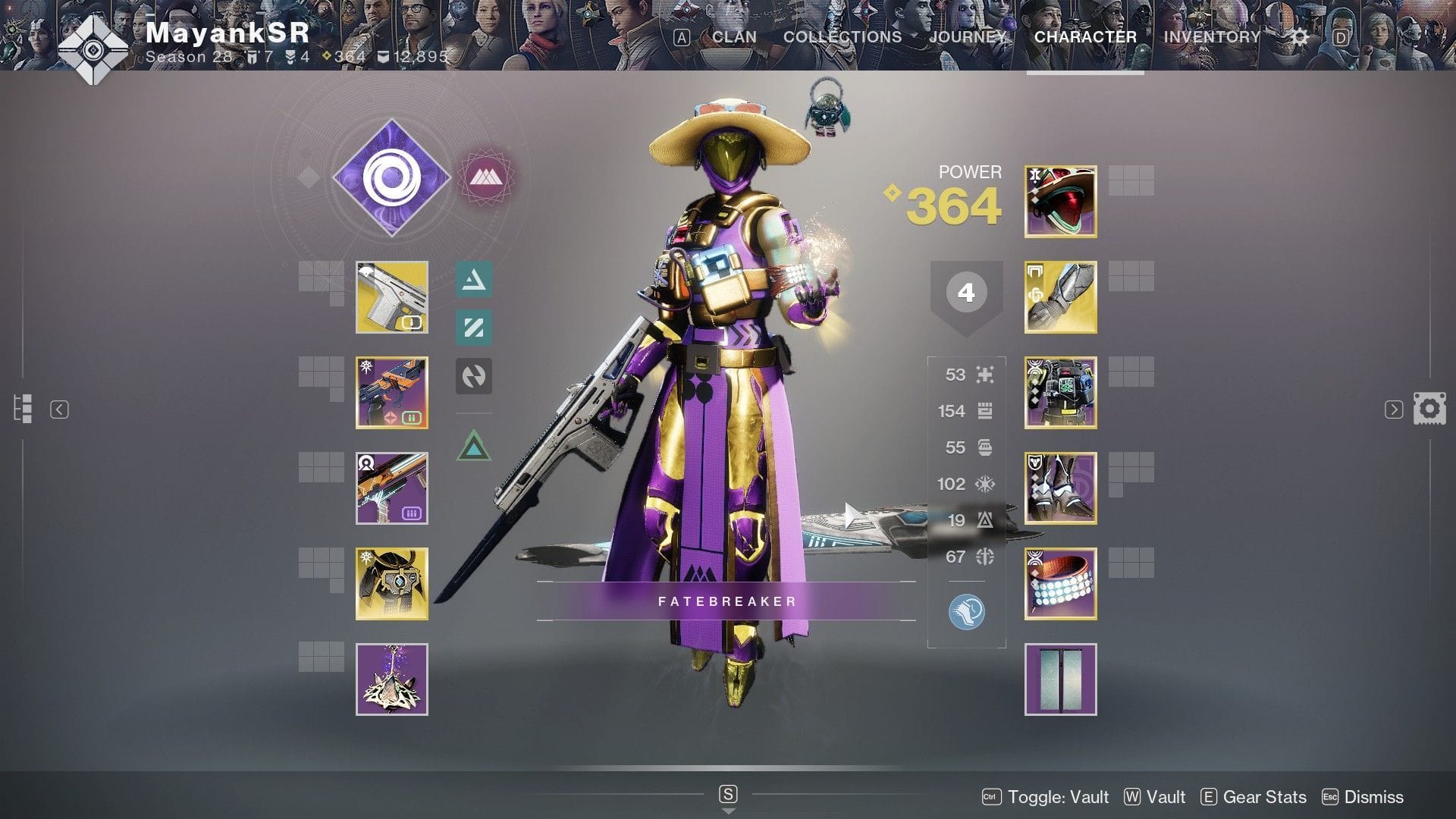Você é o Titã agora (Imagem via Bungie)