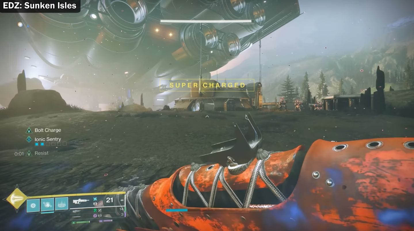 Visite a estrutura em forma de cúpula (Imagem via Bungie || YouTube/@Esoterickk)
