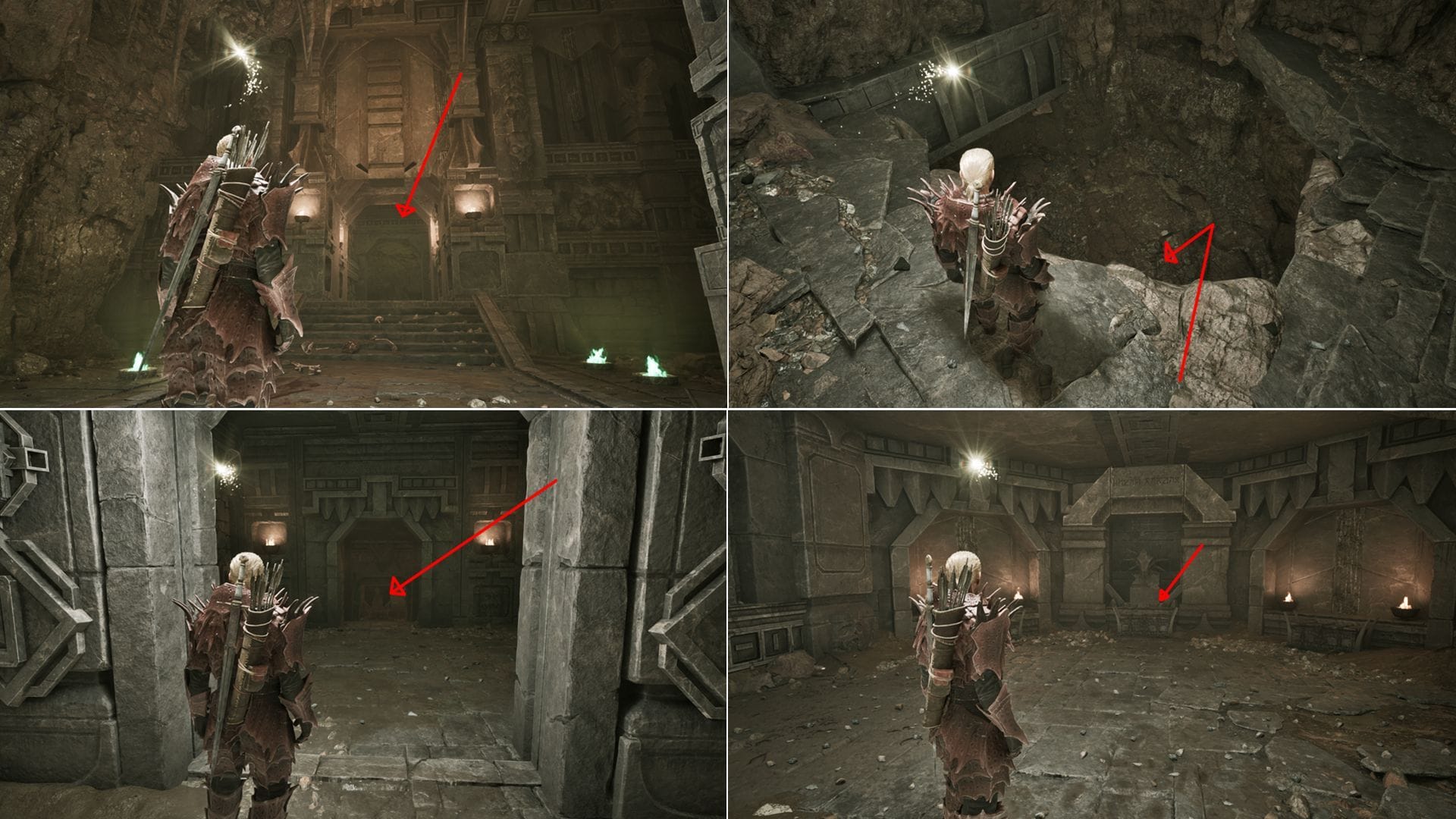 A alavanca que falta está localizada dentro de um baú nas seções inferiores do templo (Imagem via Alkimia Interactive)
