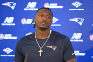 NFL: New England Patriots WR A. J. Brown - Source: Imagn
