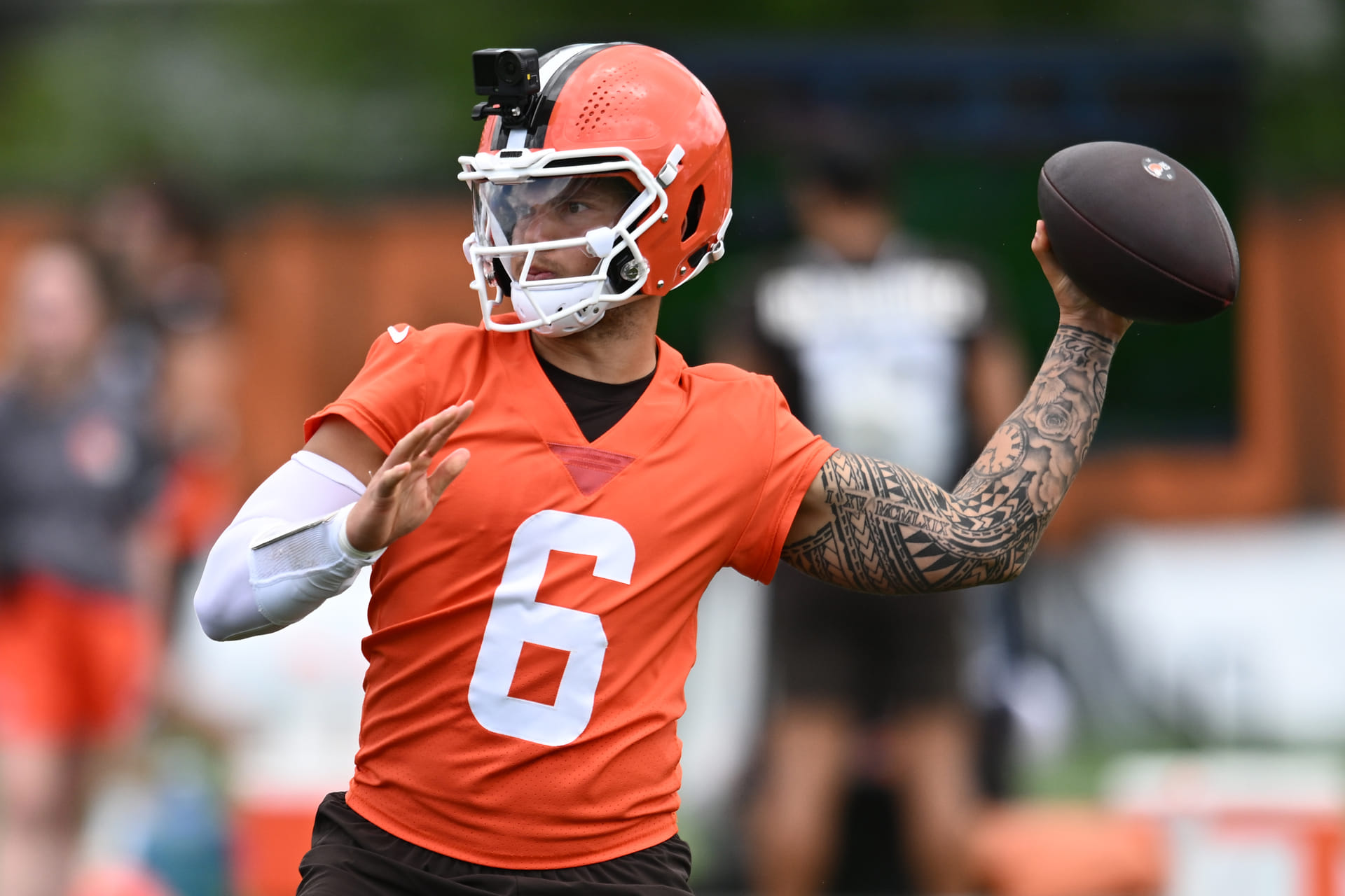 “Disrespectful to Baker Mayfield” “Man's asking for release”: NFL fans react as Dillon Gabriel reveals new Browns jersey number
