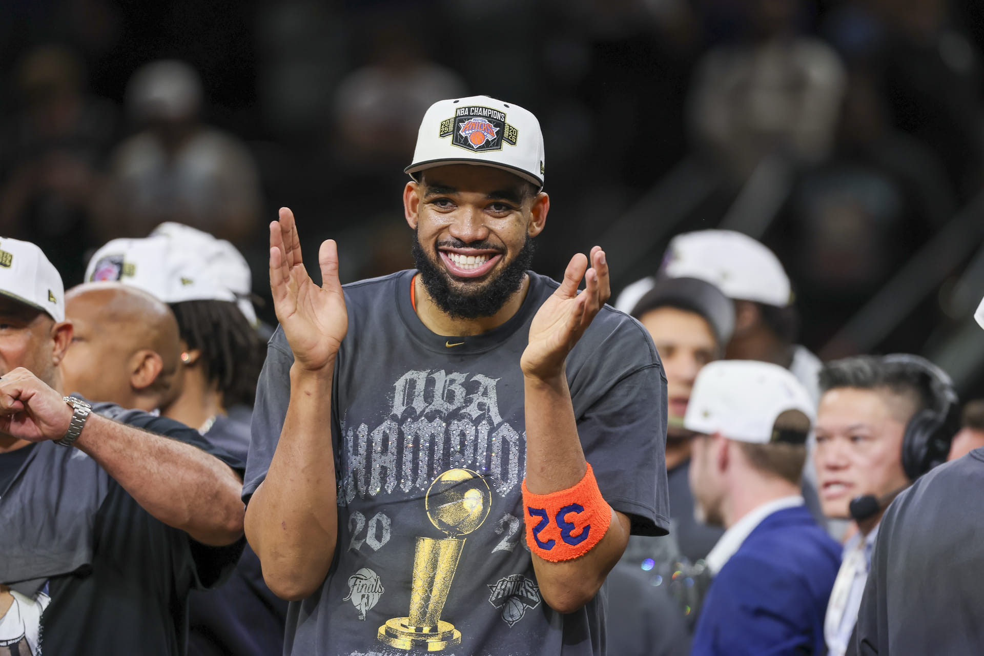 NBA: Finais-Knicks do New York Knicks Karl-Anthony Towns - Fonte: Imagn