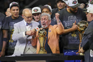 NBA: Finals-New York Knicks, proprietário James Dolan, comemora o campeonato da NBA com seu time - Fonte: Imagn