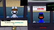 Barney pede sua ajuda (Imagem via Roblox)