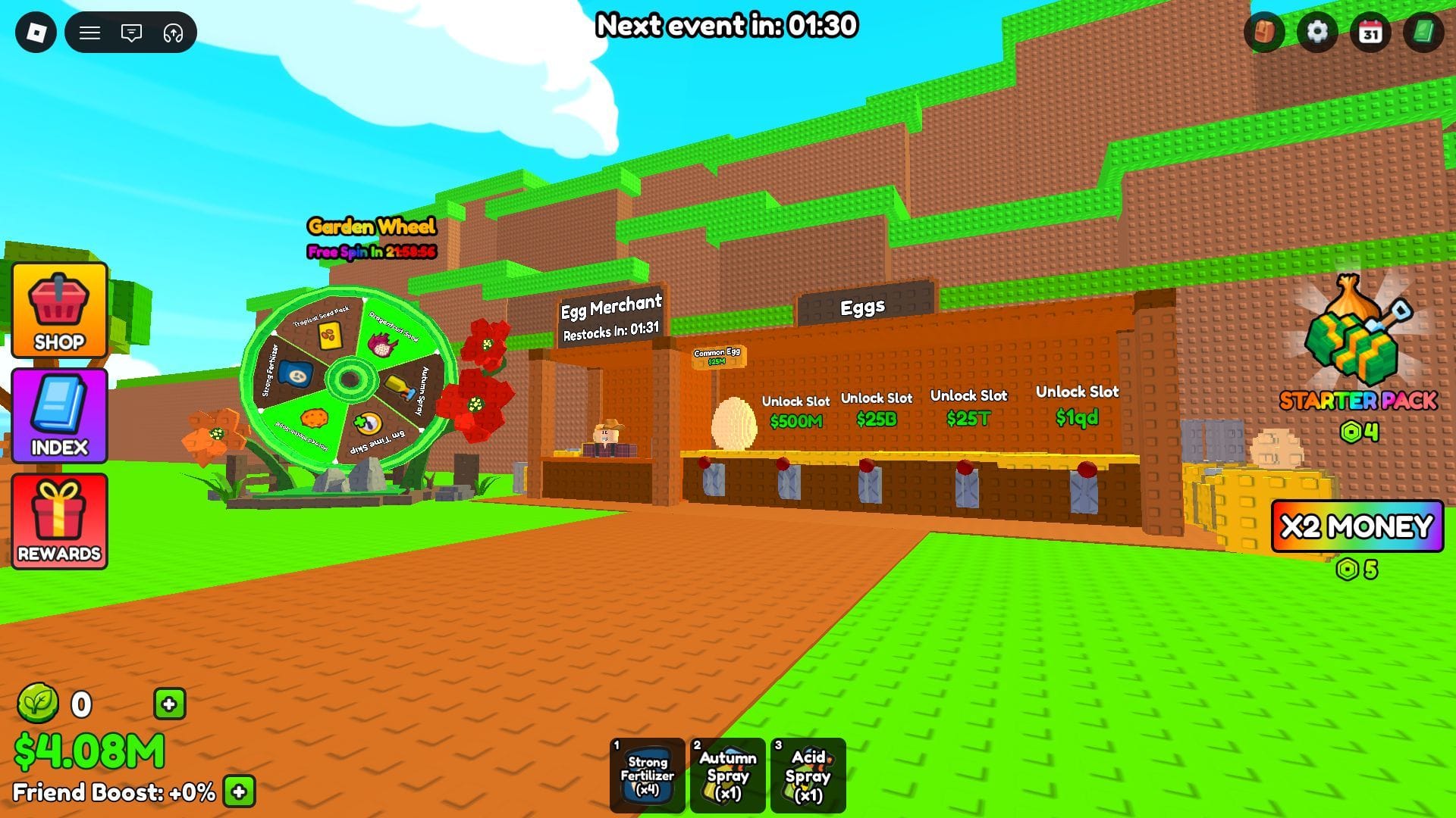 Hatch Eggs to receive Pets (Image via Roblox)
