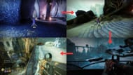 Continue subindo para chegar ao segundo baú (Imagem via Bungie)