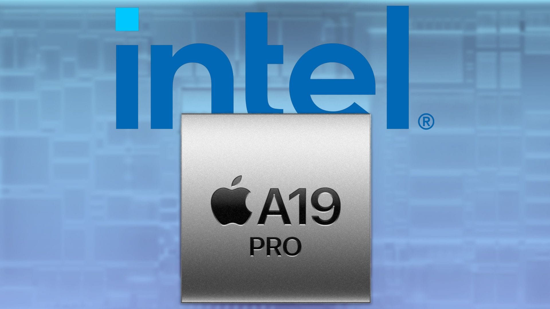 iPhone chip by Intel (Image via Apple || intel)