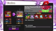 Todos os itens necessários para evoluir o Bio-Android (Imperfeito) (Imagem via Roblox)