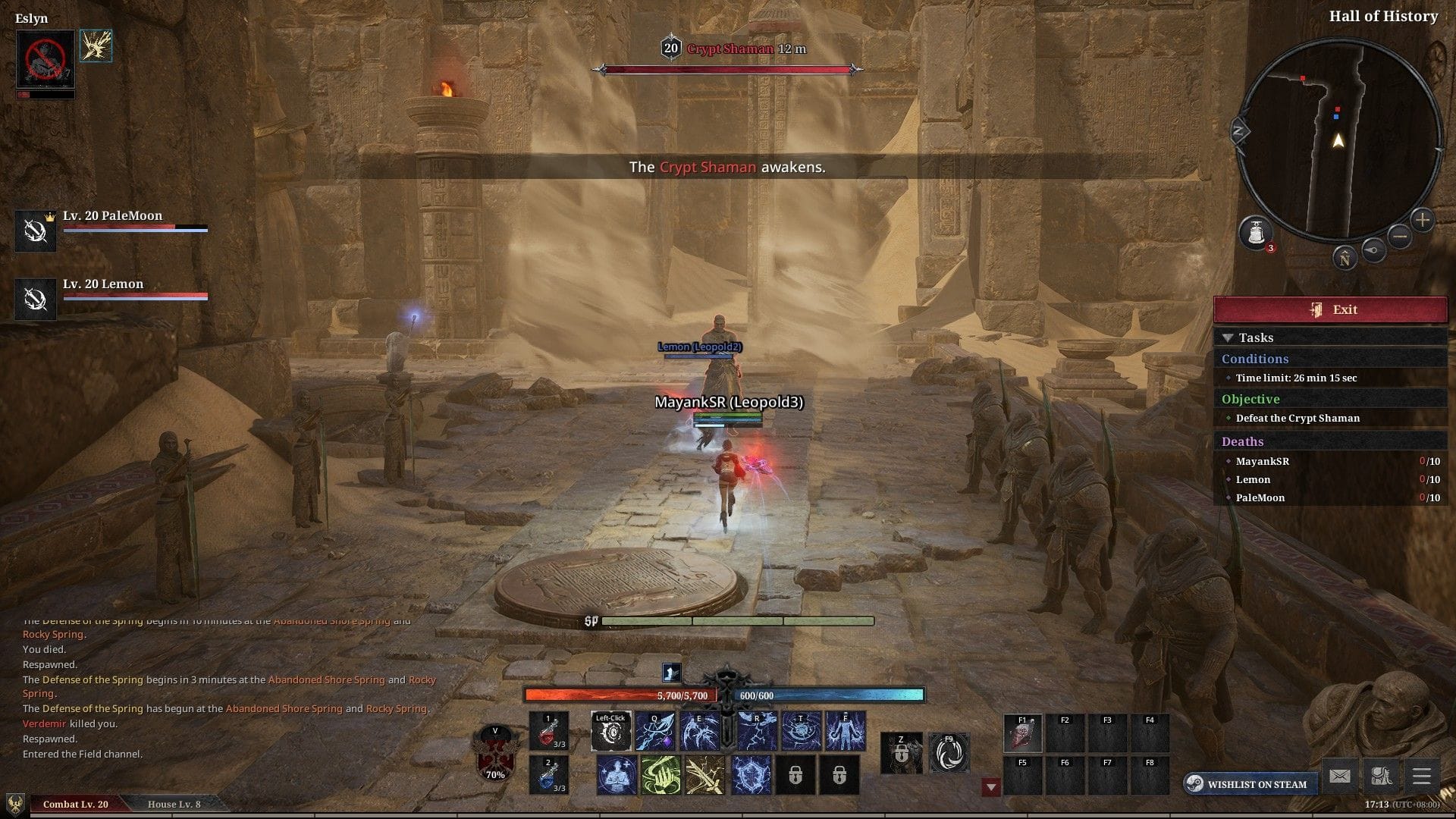 Um Shaman selvagem aparece (Imagem via Nexon)