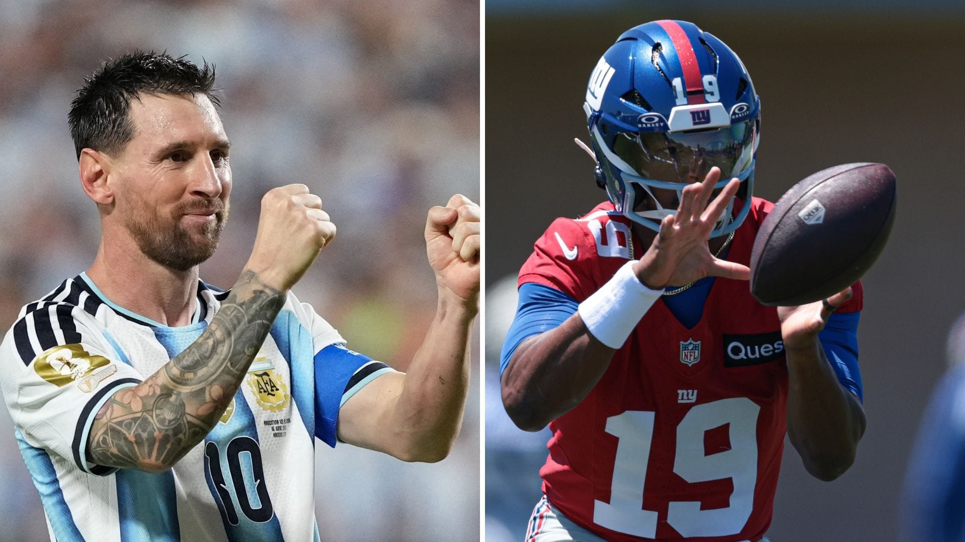 "That’s Ronaldo" "Messi really keeping things humble these days": NFL fans react as Jameis Winston clicks picture with a goat calling him Leo Messi