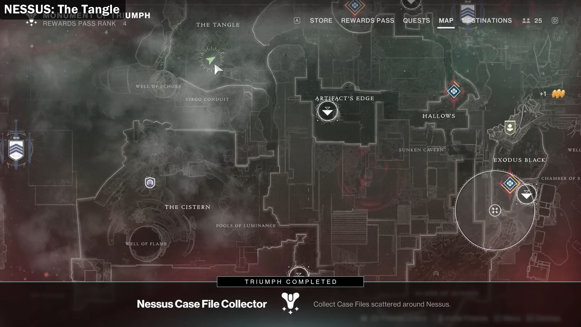 The Tangle file location (Image via Bungie || YouTube/@Esoterickk)