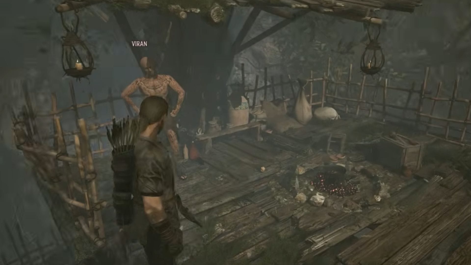 Assim como Balor, Viran está aqui coletando ervas daninhas (Imagem via Alkimia Interactive || YouTube/@GGChannelX)