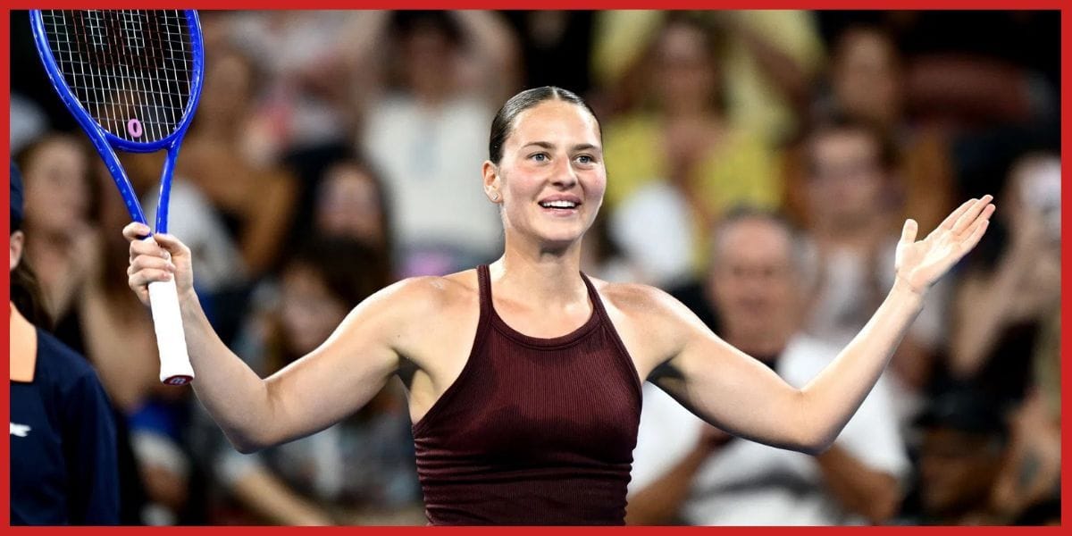 PICTURE: Marta Kostyuk poses in light blue bikini while enjoying serene escape as she takes time off tennis
