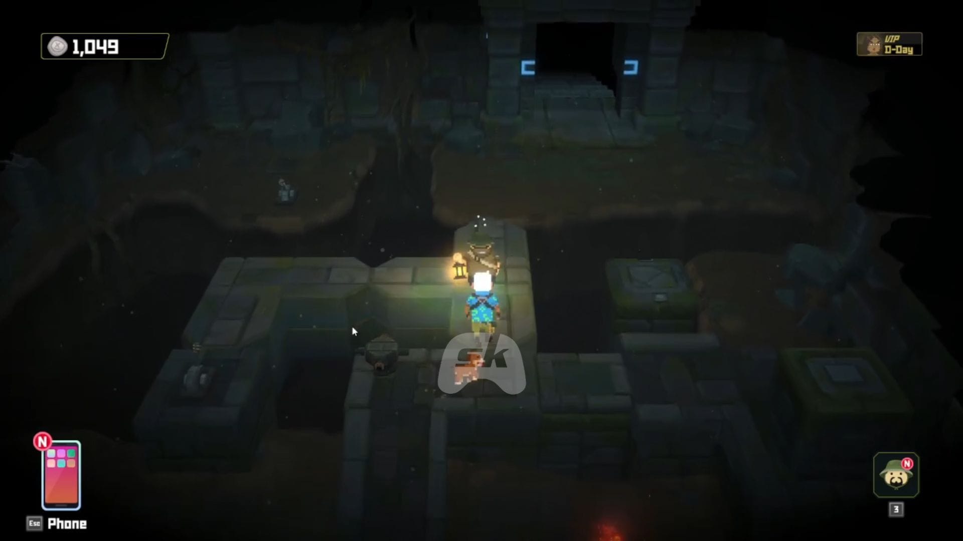 Imagem 3 – O quebra-cabeça do quarto templo em Dave the Diver In the Jungle (Imagem via SK Gaming || Mintrocket)